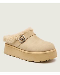 GUESS DOLMANA2 כפכפי פרווה לנשים