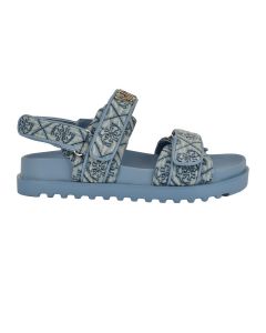 GUESS FADISON סנדלי לוגו נשים