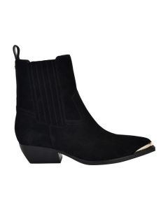 GUESS LANNA מגפון עור זמש לנשים