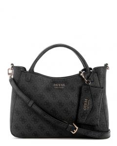 GUESS BRENTON תיק נשיאה בינוני עם ארנק תואם