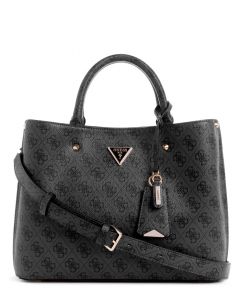 GUESS MERIDIAN II תיק נשיאה גדול עם לוגו