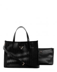 GUESS BRIGITTA תיק נשיאה 2 ב 1 עם נרתיק